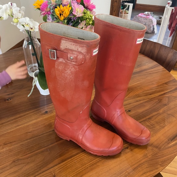 Hunter Tall Rain Boots, Women’s 9 - Picture 2 of 5